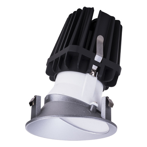 WAC Lighting 4-Inch FQ Downlights Haze LED Recessed Trim by WAC Lighting R4FRWL-935-HZ