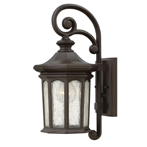 Raley Small Oil Rubbed Bronze Outdoor Wall Light by Hinkley Lighting