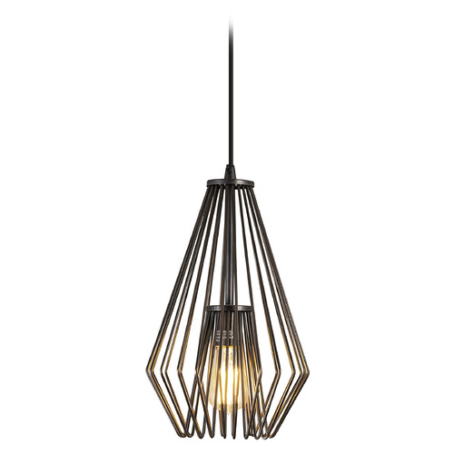Quintus Plated Bronze Mini Pendant by Z-Lite