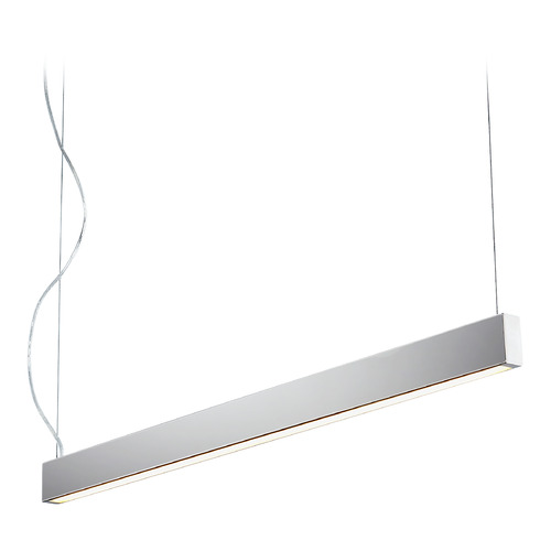 Zepp 38-Inch LED Linear Light in Polished Nickel by Oxygen Lighting