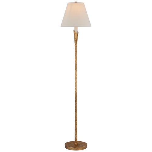 Visual Comfort Signature Collection Chapman & Myers Aiden Floor Lamp in Gilded Iron by Visual Comfort Signature CHA9501GIL