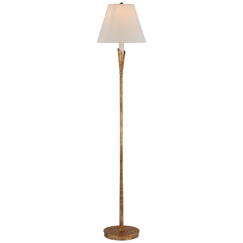 Chapman & Myers Aiden Floor Lamp in Gilded Iron by Visual Comfort Signature