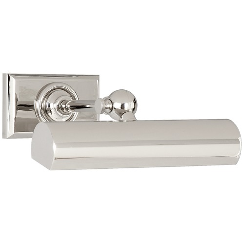 E.F. Chapman Cabinet Maker's 8-Inch Light in Nickel by Visual Comfort Signature