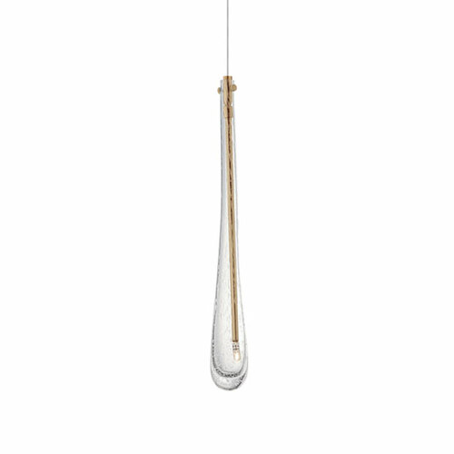Stillo 18-Inch Mini Pendant in Gold by ET2 Lighting