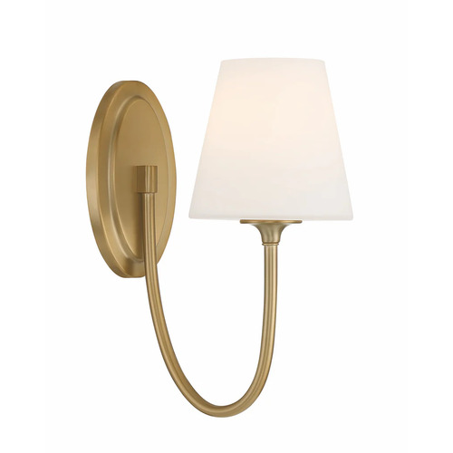 Juno Wall Sconce in Vibrant Gold by Crystorama Lighting