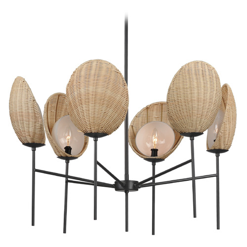 Maldives Black Chandelier by Maxim Lighting