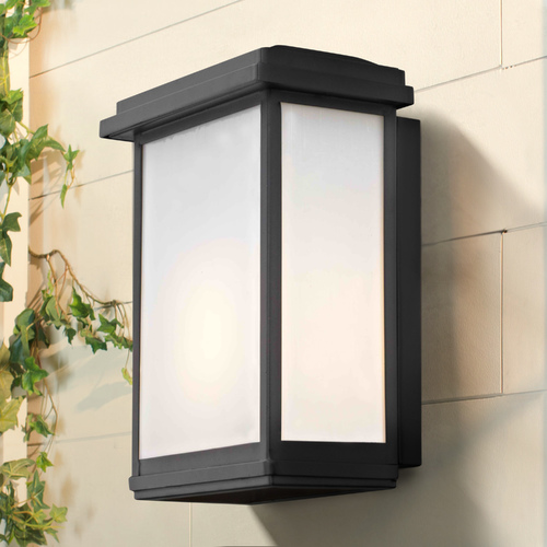 Vermont Outdoor Wall Light in Black by Design Classics