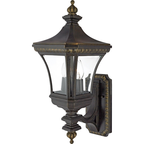 Devon Outdoor Wall Light in Imperial Bronze by Quoizel Lighting
