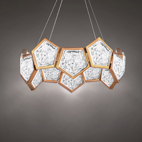 Starlight Starbright Aged Brass LED Pendant by Modern Forms