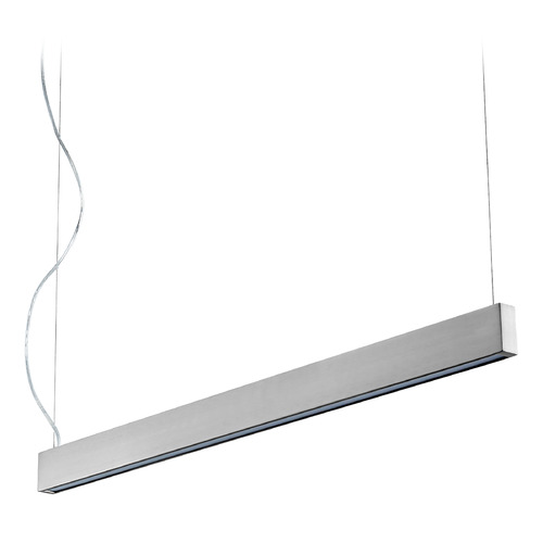 Zepp 38-Inch LED Linear Light in Satin Nickel by Oxygen Lighting