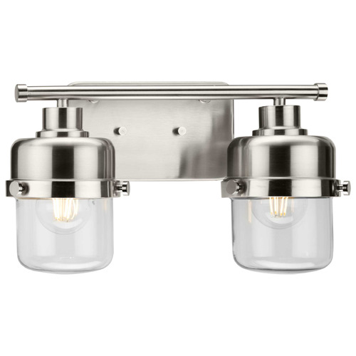 Progress Lighting Progress Lighting Beckner Brushed Nickel Bathroom Light P300423-009