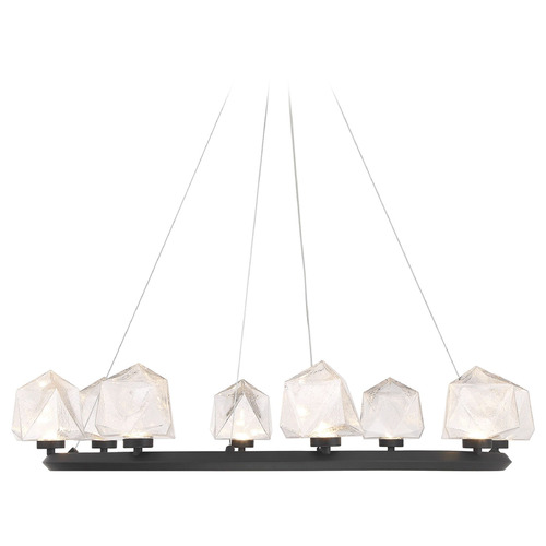 Savoy House Savoy House Lighting Castello Matte Black LED Chandelier 1-1238-8-89