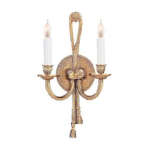 Sconce Wall Light in Olde Brass Finish