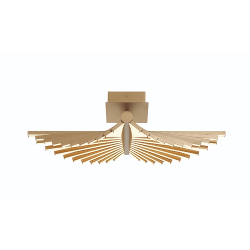 Seraph LED Semi-Flush Mount in Gold by Eurofase