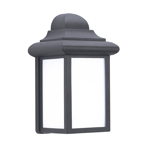 Mullberry Hill 8.75-Inch Outdoor Wall Light in Black by Generation Lighting