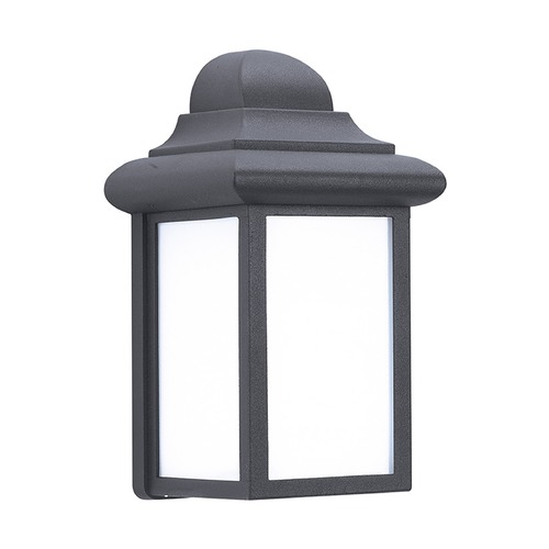 Generation Lighting Mullberry Hill 8.75-Inch Outdoor Wall Light in Black by Generation Lighting 8788-12