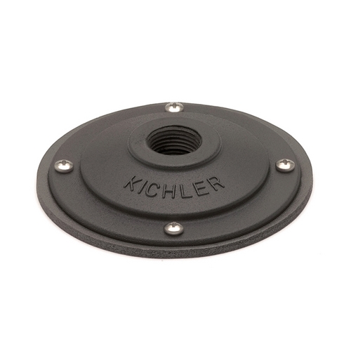 Surface Mounting Flange in Textured Black by Kichler Lighting