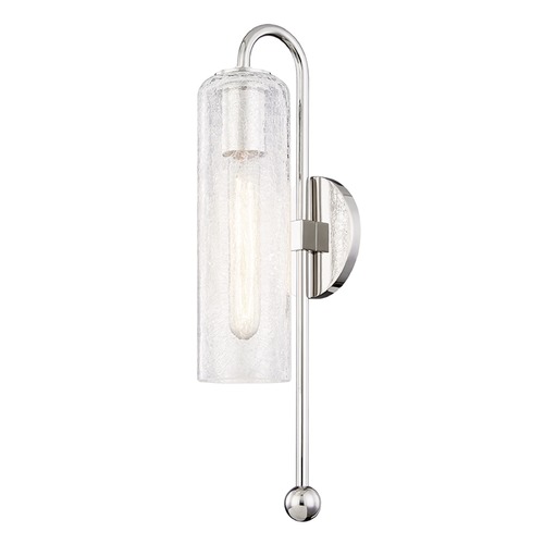 Skye Polished Nickel Sconce by Mitzi by Hudson Valley