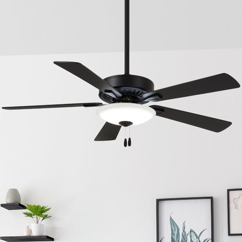 Minka Aire Contractor Uni-Pack 52-Inch LED Fan in Coal F656L-CL