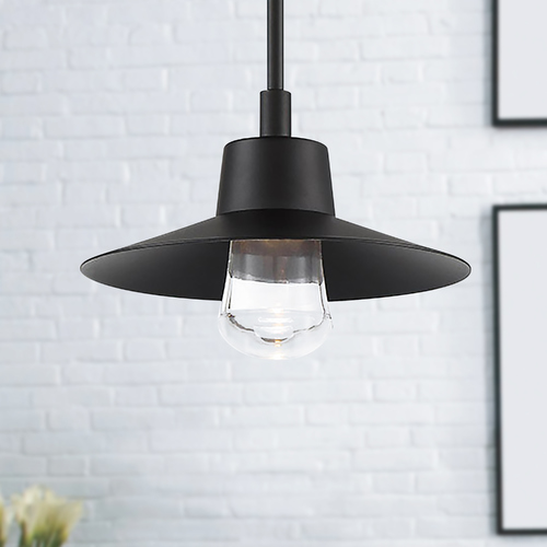 Modern Forms by WAC Lighting Suspense Black LED Outdoor Hanging Light 3000K 677LM by Modern Forms PD-W1915-BK
