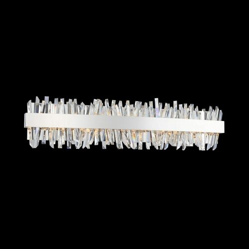 Glacier 32-Inch LED ADA Bath Light in Chrome by Allegri Crystal