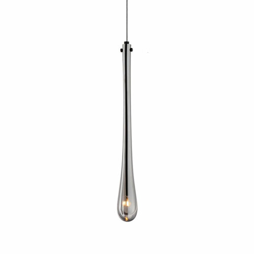 Stillo 18-Inch Mini Pendant in Black by ET2 Lighting