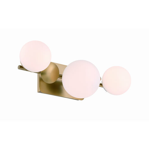 Vine 3-Light LED Vanity Light in Gold by Eurofase Lighting
