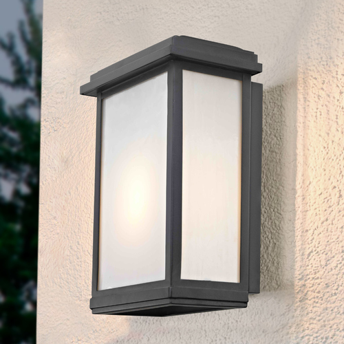 Design Classics Lighting Vermont Black Outdoor Wall Light 1744-BK