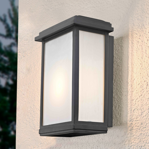 Vermont Black Outdoor Wall Light