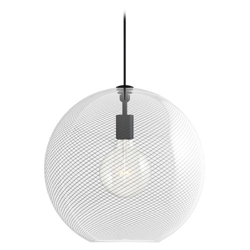 Visual Comfort Modern Collection Sean Lavin Palestra LED Large Pendant in Satin Nickel by VC Modern 700TDPALPOCS-LED930