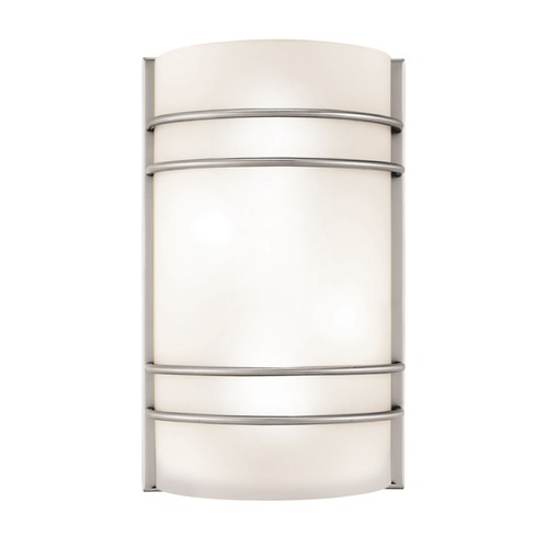 Access Lighting Access Lighting Artemis Brushed Steel LED Sconce 20416LEDD-BS/OPL