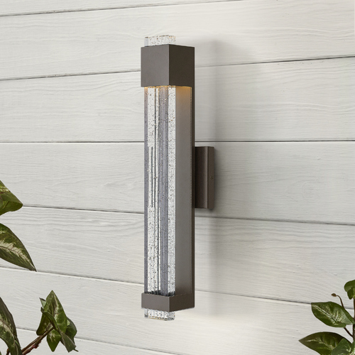 Glacier 22-Inch LED Outdoor Wall Light in Bronze by Hinkley Lighting