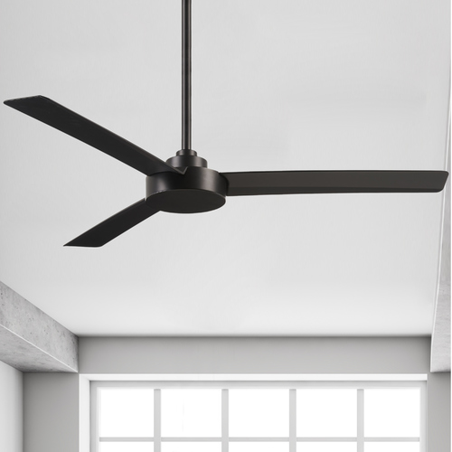 Roto 52-Inch Indoor Ceiling Fan in Coal by Minka Aire