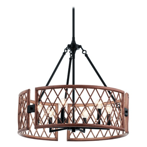 Kichler Lighting Oana 24.75-Inch Chandelier in Palm by Kichler Lighting 52077PAL