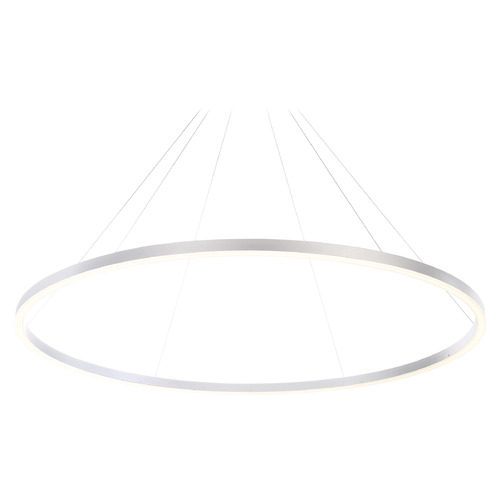 Spunto 61-Inch LED Chandelier in Aluminum by Eurofase Lighting
