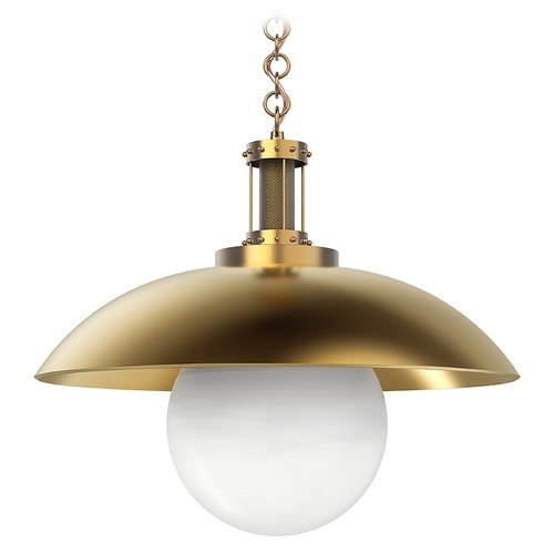 Alora Lighting Oviatt Vintage Brass Pendant by Alora Lighting PD351401VB