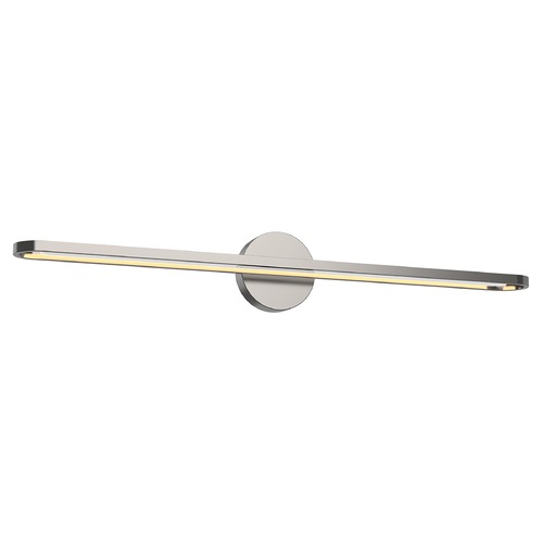 Marlon 35-Inch LED Slim Bath Light in Brushed Nickel by Kuzco Lighting