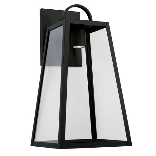 Leighton 23.25-Inch Black LED Outdoor Wall Light by HomePlace by Capital Lighting