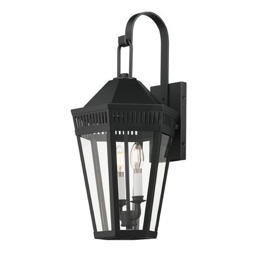 Oxford Black Outdoor Wall Light by Maxim Lighting