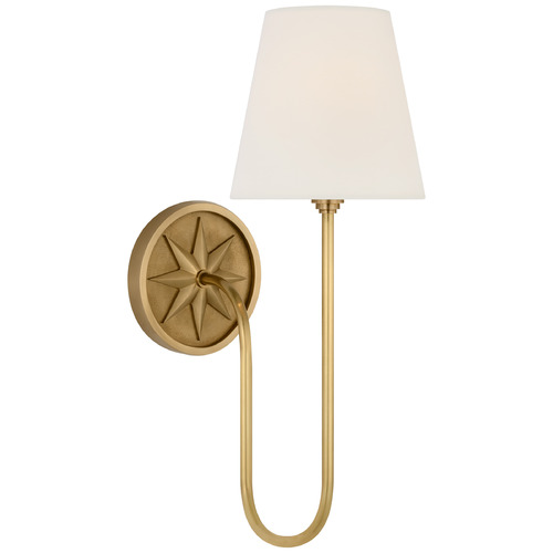 Cosima Antique Brass Two-Tier Chandelier