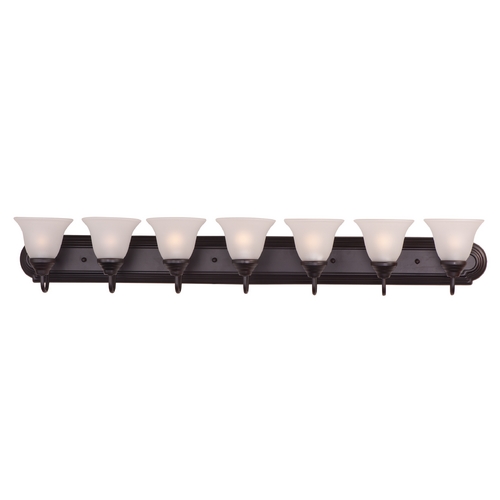 Essentials Oil Rubbed Bronze Bathroom Light by Maxim Lighting
