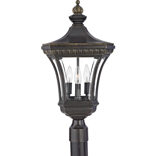 Quoizel Lighting Devon Post Light in Imperial Bronze by Quoizel Lighting DE9256IB