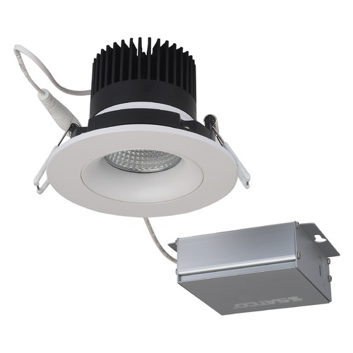 Satco Lighting Satco 12 Watt LED Direct Wire Downlight Gimbaled 3.5-inch 3000K 120 Volt Dimmable S11624
