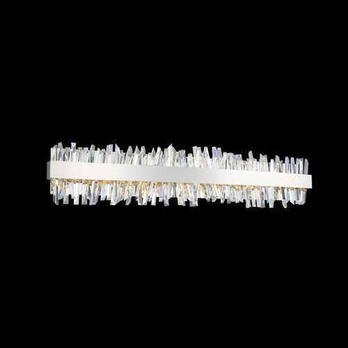 Glacier 38-Inch LED ADA Bath Light in Chrome by Allegri Crystal