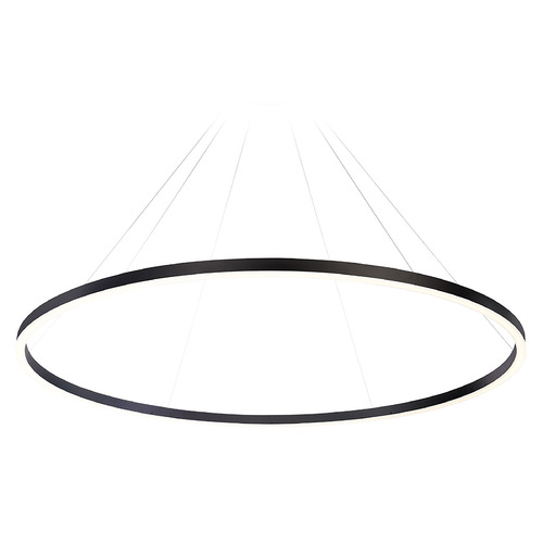 Spunto 61-Inch LED Chandelier in Black by Eurofase Lighting