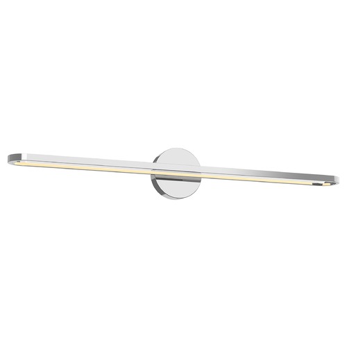 Marlon 35-Inch LED Slim Bath Light in Chrome by Kuzco Lighting