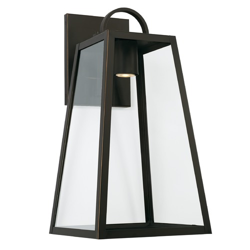 Leighton 23.25-Inch Oiled Bronze LED Outdoor Wall Light by HomePlace by Capital Lighting
