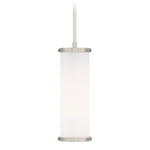 Visual Comfort Signature Collection Thomas OBrien Calliope Small Pendant in Nickel by Visual Comfort Signature TOB5184PNWG