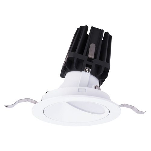 WAC Lighting 4-Inch FQ Downlights White LED Recessed Trim by WAC Lighting R4FRWT-935-WT