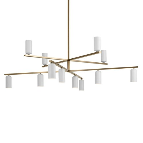 Gala Champagne Bronze LED Chandelier by Kichler Lighting